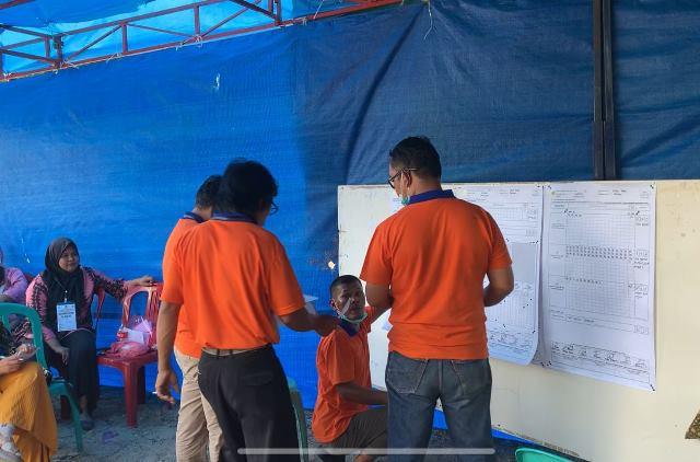 Insani Raup 244 Suara di TPS 02 Lubuk Semut Tempat Isdianto Nyoblos 