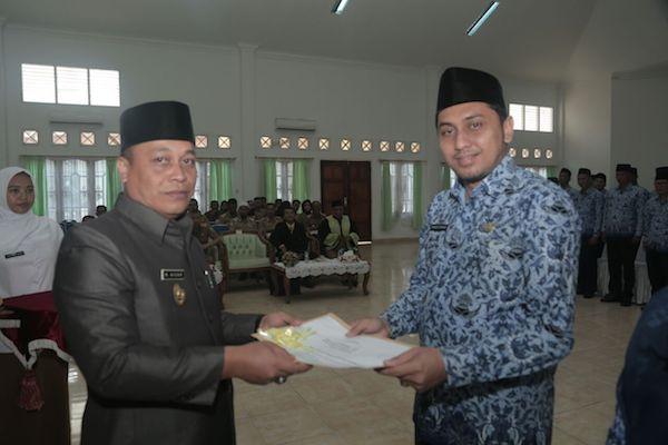 73 CPNS Diangkat Jadi PNS, Ini Pesan Wabup Lingga