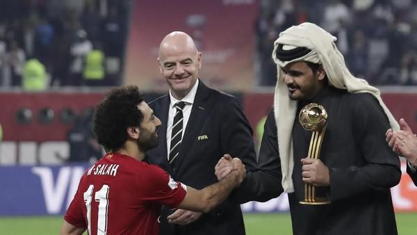 Tanpa Gol, Salah Jadi Pemain Terbaik Piala Dunia Antarklub