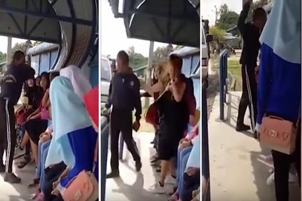 Viral, Pria Malaysia Tampar Wanita Indonesia karena Tak Berjilbab