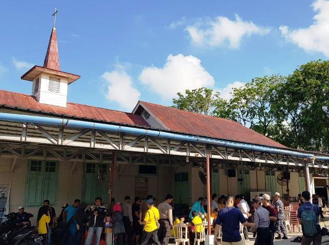 Goro di Gereja Katolik Santo Josep Karimun, Romo Lambertus: Inilah Semangat Persaudaraan
