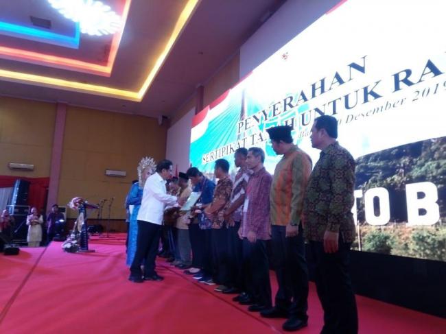 Kementerian ATR Targetkan 11 Juta Bidang Tanah Bersertifikat Tahun Ini
