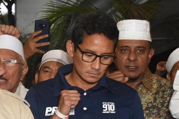 Kalah Quick Count, Saham Perusahaan Sandiaga Uno Rontok