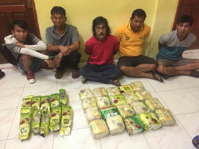 BNN Ringkus Sindikat Narkoba Lintas Sumatra Bawa 30 Kilo Sabu