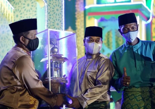Singkep Barat Raih Juara Umum STQ IX Lingga 2021