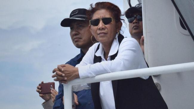 Tenggelamkan 4 Kapal Ikan Ilegal di Natuna, Terakhir di Masa Jabatan Susi?
