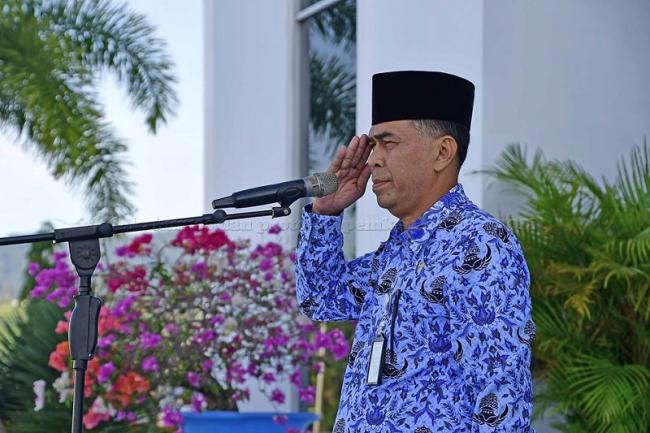 Apel 17 Hari Bulan Februari 2019 di Lingkungan Pemkab Natuna