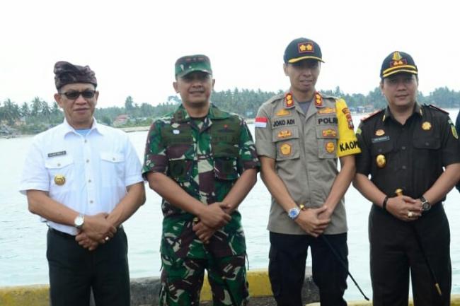 Bupati Lingga Apresiasi Sinergitas TNI/Polri Amankan Pelantikan Presiden