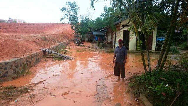 PUPR Bintan Minta Pengembang Perumahan Tanggung Jawab Atas Banjir Lumpur
