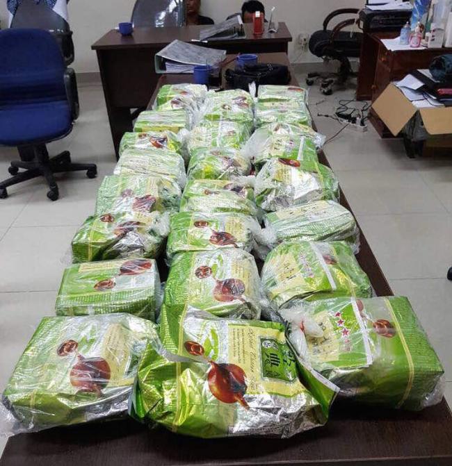 Penampakan 25 Kg Sabu-sabu Tangkapan BNN