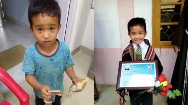 Keluguan Bocah India Larikan Anak Ayam yang Dilindasnya ke Rumah Sakit
