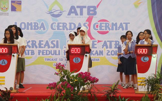 Peserta Cerdas Cermat ATB Peduli Pendidikan Tunjukan yang Terbaik
