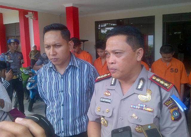 Polresta Barelang Gulung 6 Sindikat Curanmor, 16 Unit Motor Disita