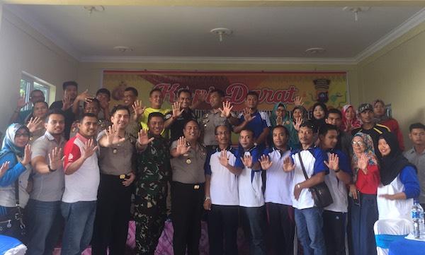 Kapolres Bertemu Blogger dan Netizen, Ini Pesan-pesannya