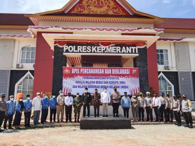 Canangkan Wilayah Bebas Korupsi, Ini yang Dilakukan Polres Meranti