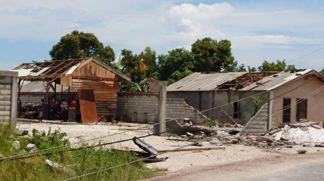 Dua Rumah dan Bengkel Rusak Parah Dihantam Puting Beliung