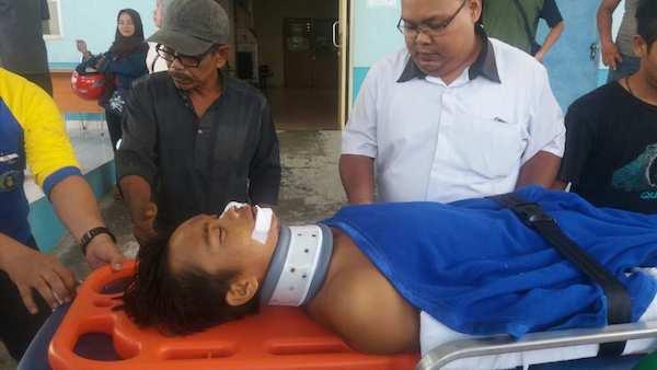 Lihat Tubuh Arfandi Jatuh dari Flying Fox Stisipol, Begini Reaksi Mahasiswa Baru