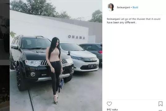 Ini Status Medsos Terakhir Ferin, Caddy Cantik yang Dibakar Hidup-hidup