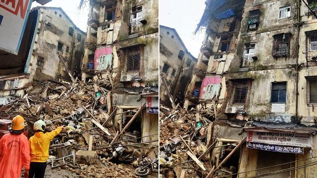 Gedung Runtuh di India Tewaskan Puluhan Orang 