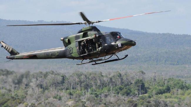 Detik-detik Heli TNI Ditembaki KKB Papua Saat Evakuasi Jenazah