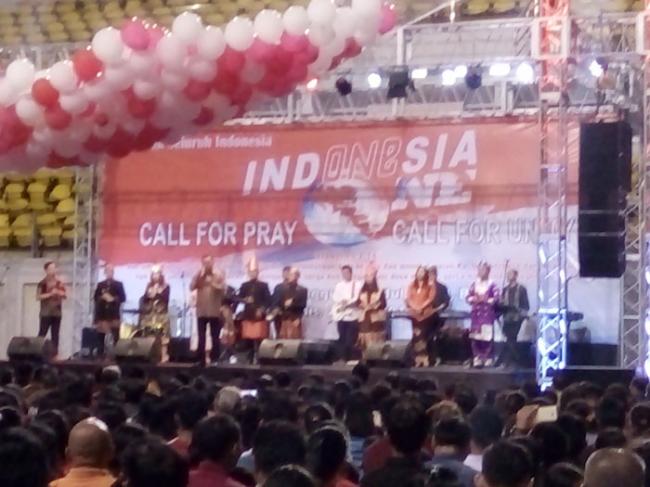 Umat Kristiani Batam Serukan Persatuan di Acara "Indonesia One"