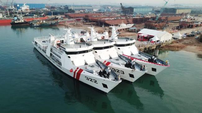 Bakamla Halau Kapal Vietnam yang Terobos Perairan Natuna
