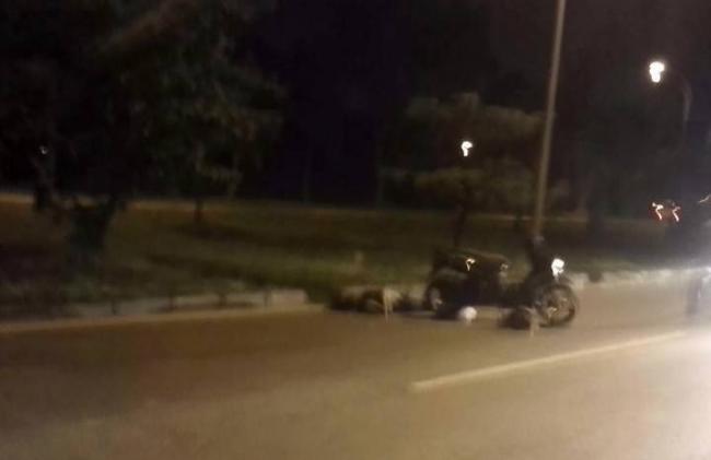 [BREAKINGNEWS] Duh Teganya, Korban Kecelakaan Dibiarkan Tergelak di Jalan Raya Sukajadi 