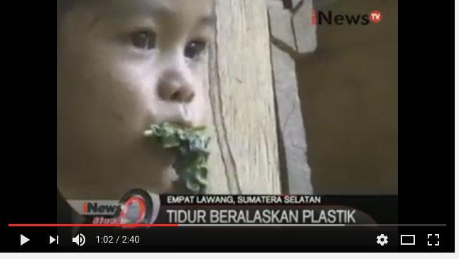 [VIDEO] Tak Punya Uang, Ibu dan Anak Hanya Makan Daun Selama 4 Tahun