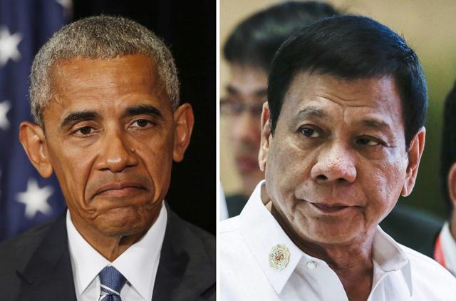  Duterte: Obama, Silakan Anda Pergi ke Neraka!