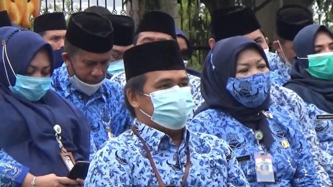 Tersangka Tipikor Kasus BPHTB, Yudi Ramdani Ikut Dilantik Wako Tanjungpinang