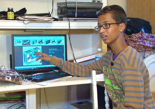 Bocah Perakit Jam Digital Kebanjiran Undangan dari Bos Google dan Medsos