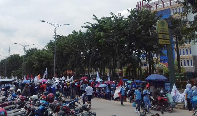 Buruh Kembali Gelar Demo Tolak PP 78