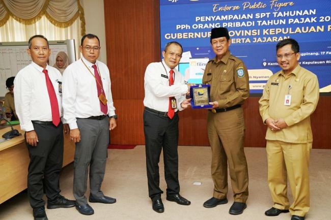 Kepri Peringkat 8 Nasional Capaian Target Perpajakan