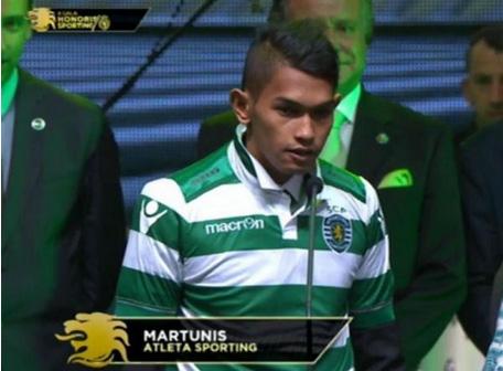 Martunis, Anak Angkat Cristiano Ronaldo Kini Jadi Pemain Sporting Lisbon