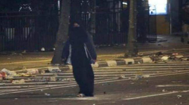 Polri: Wanita Bercadar Pembawa Ransel saat Rusuh 22 Mei Bukan Bomber