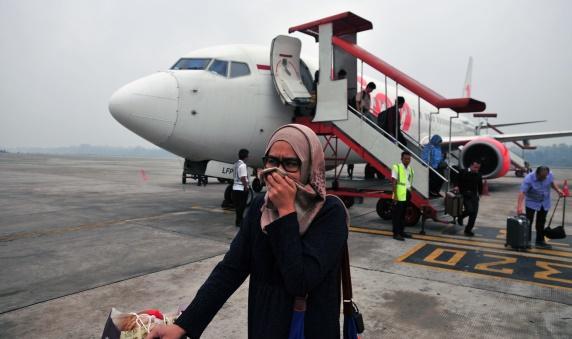 Siap-siap, Asap dari Sumatera Sudah Mengarah ke Malaysia