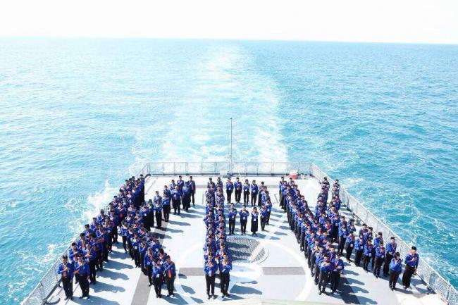 300 Peserta KPK Kepri Peringati Harkitnas ke-109 di Laut Natuna