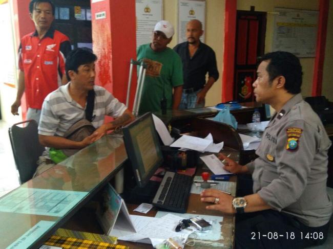 Dianiaya Sopir Taksi Pangkalan, Sopir Taksi Online Lapor Polisi