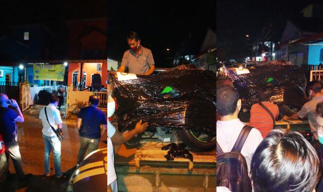 Polisi Sita Sejumlah Moge Diduga Selundupan di Legenda Malaka