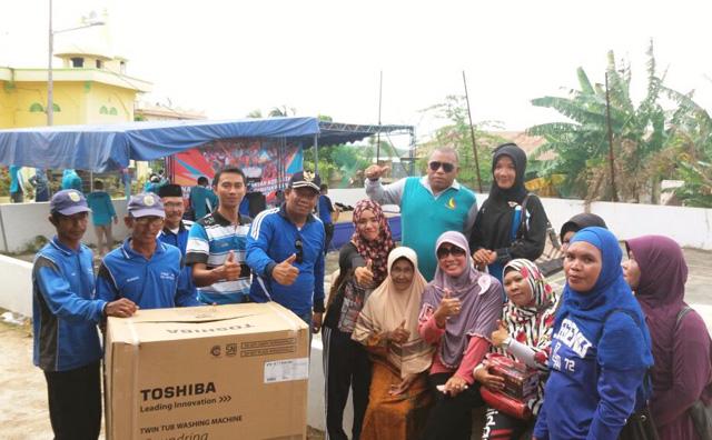  Kakanpora Kota Batam Gelar Hiburan Rakyat di Pulau Buluh  