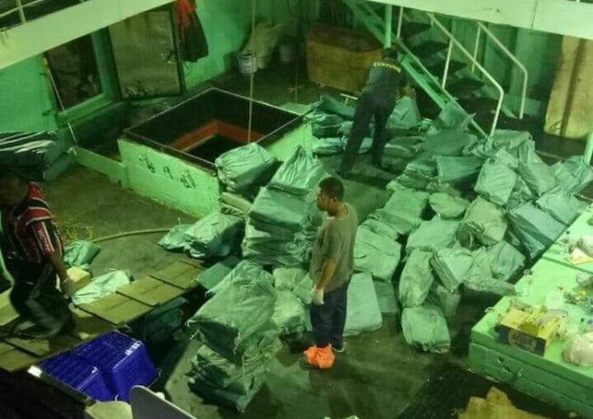 Isi Kapal Win Long Selesai Dibongkar, Petugas Belum Temukan Dugaan Sabu Berton-ton