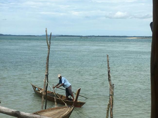 Nelayan Pongkar Karimun Bersikukuh Tolak Aktivitas Tambang Timah