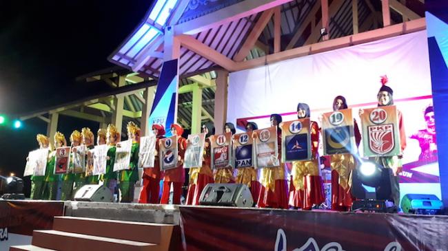 Begini Cara Unik KPU Karimun Sosialisasi Partai Pengikut Pemilu