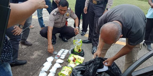 Temuan Sabu di Pantai Palm Spring Dilimpahkan ke Polresta Barelang