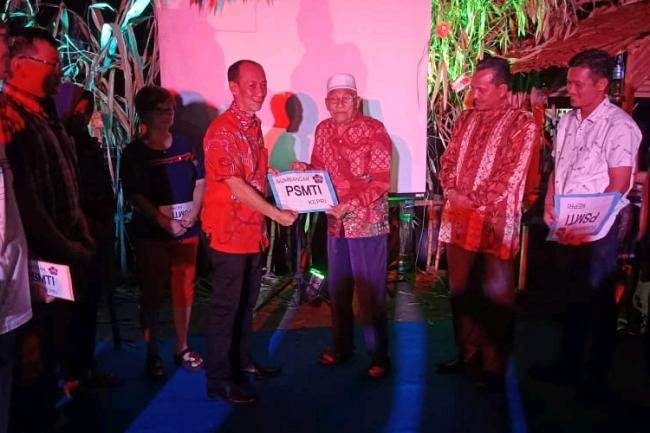 PSMTI Salurkan Rp200 Juta untuk Korban Kebakaran Kampung Cina di Lingga