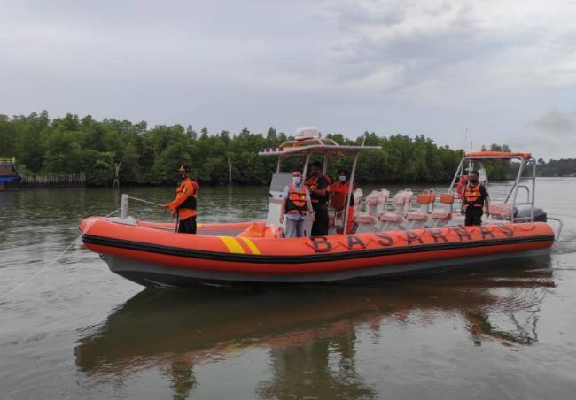 Basarnas Tanjungpinang Dapat Bantuan 1 Unit RIB dari Pusat