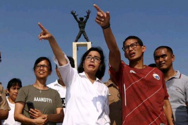 Sandiaga Sebut Sri Mulyani Cocok Jadi Menteri di Kepemimpinan Prabowo-Sandi