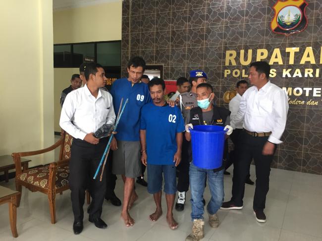 Dua Kurir Narkoba ini Disuruh Buang Sabu-sabu Miliknya ke Septic Tank