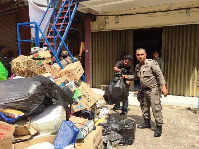 Eksekusi Ruko di Sei Panas Ricuh, Pemilik Mengamuk
