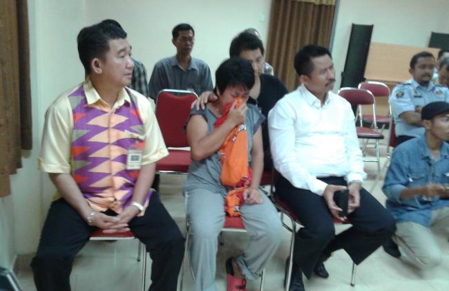 Foto-foto Momen Mengharukan Sidang PK Terpidana Mati di Lapas Barelang